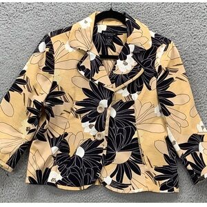 Rafaella Black and Cream Blazer